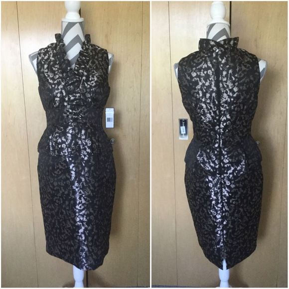 Jessica Howard Dresses & Skirts - Jessica Howard Women's Ruffle Neck imperia…